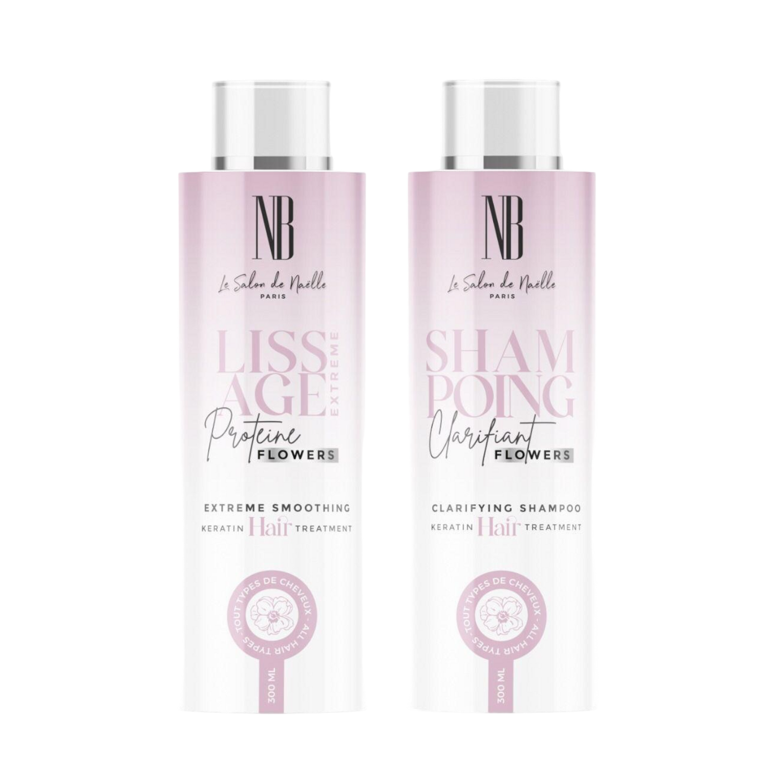 LISSAGE PROTÉINE FLOWERS (300ML) (Sans Formol)