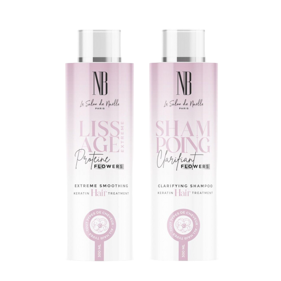 LISSAGE PROTÉINE FLOWERS (1 Litre) (Sans Formol)